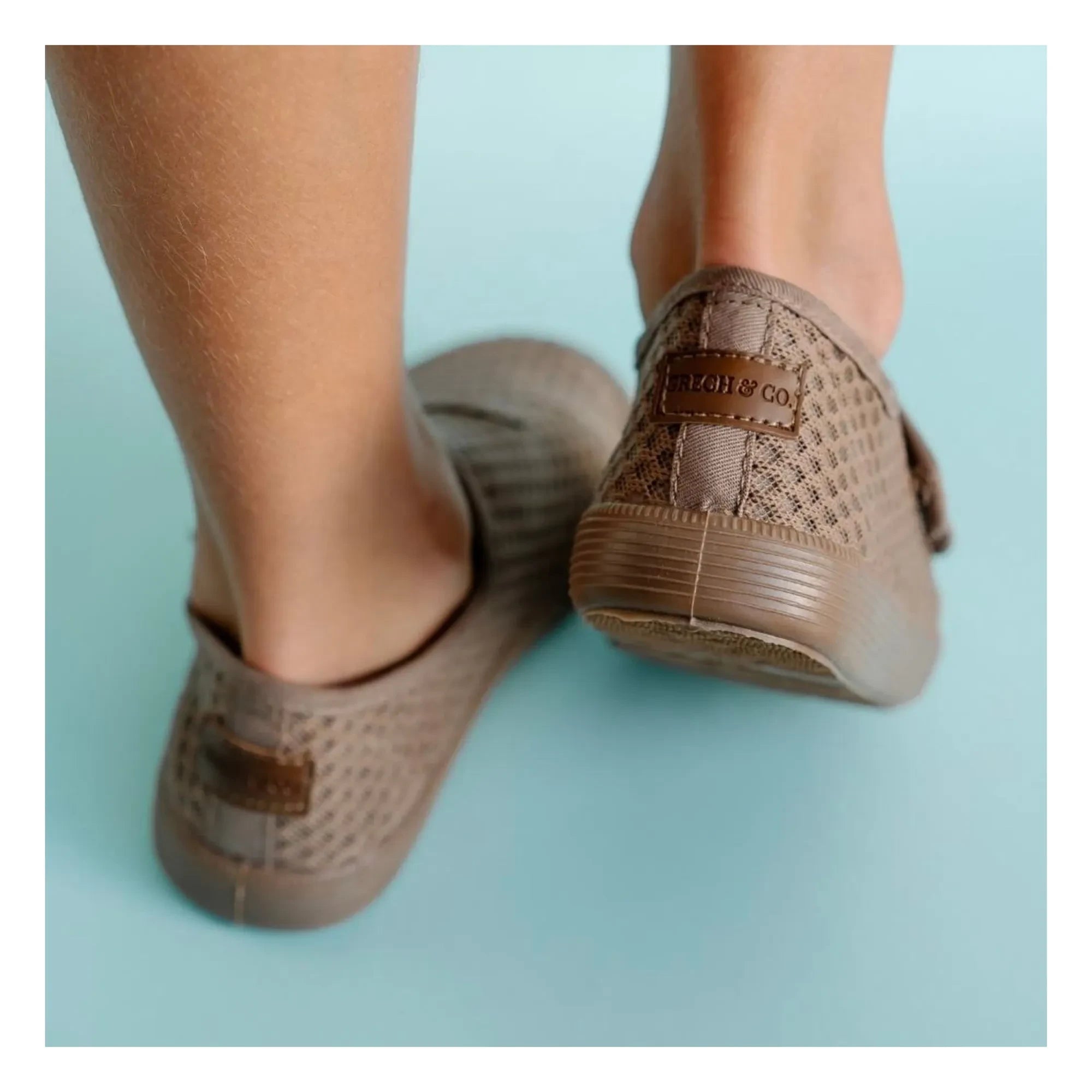 Grech & Co - Scratch Play Recycelter Faser Sneaker | Sandbraun