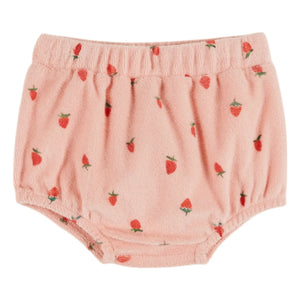 Emile et Ida - Bloomer Erdbeere Bio-Baumwoll-Frottee | Rosa
