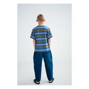 Repose AMS - Bio-Baumwolle Weite Hose Verstellbar | Blau