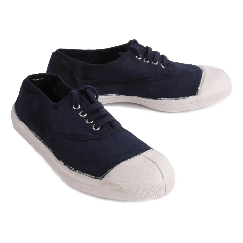 Bensimon - Tennisschuhe mit Schnürsenkeln | Marineblau