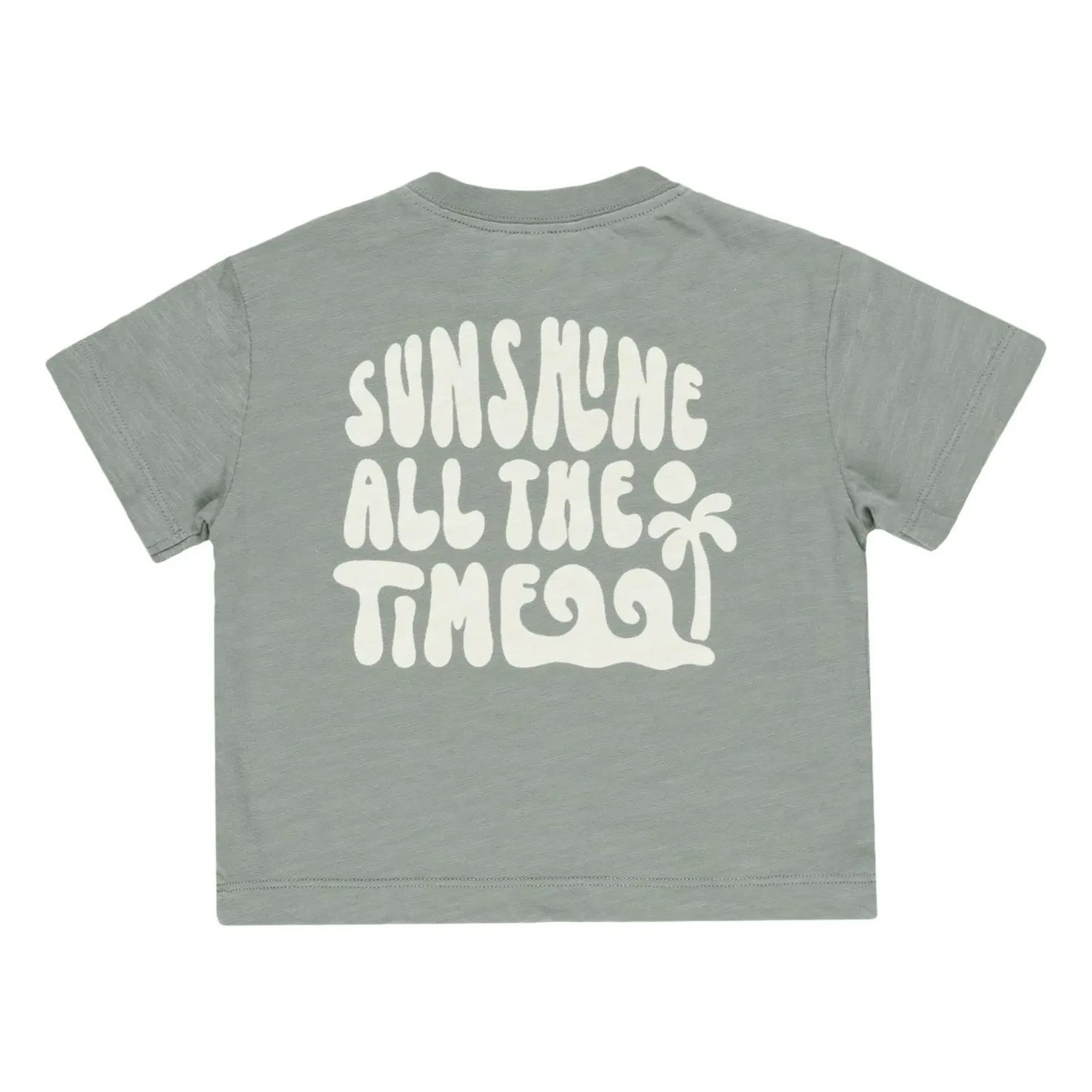 Rylee + Cru - Palm T-Shirt | Salbei
