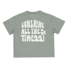Rylee + Cru - Palm T-Shirt | Salbei