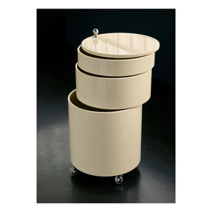Verpan - Barboy mobile Aufbewahrungseinheit - Glossy Series | Creme