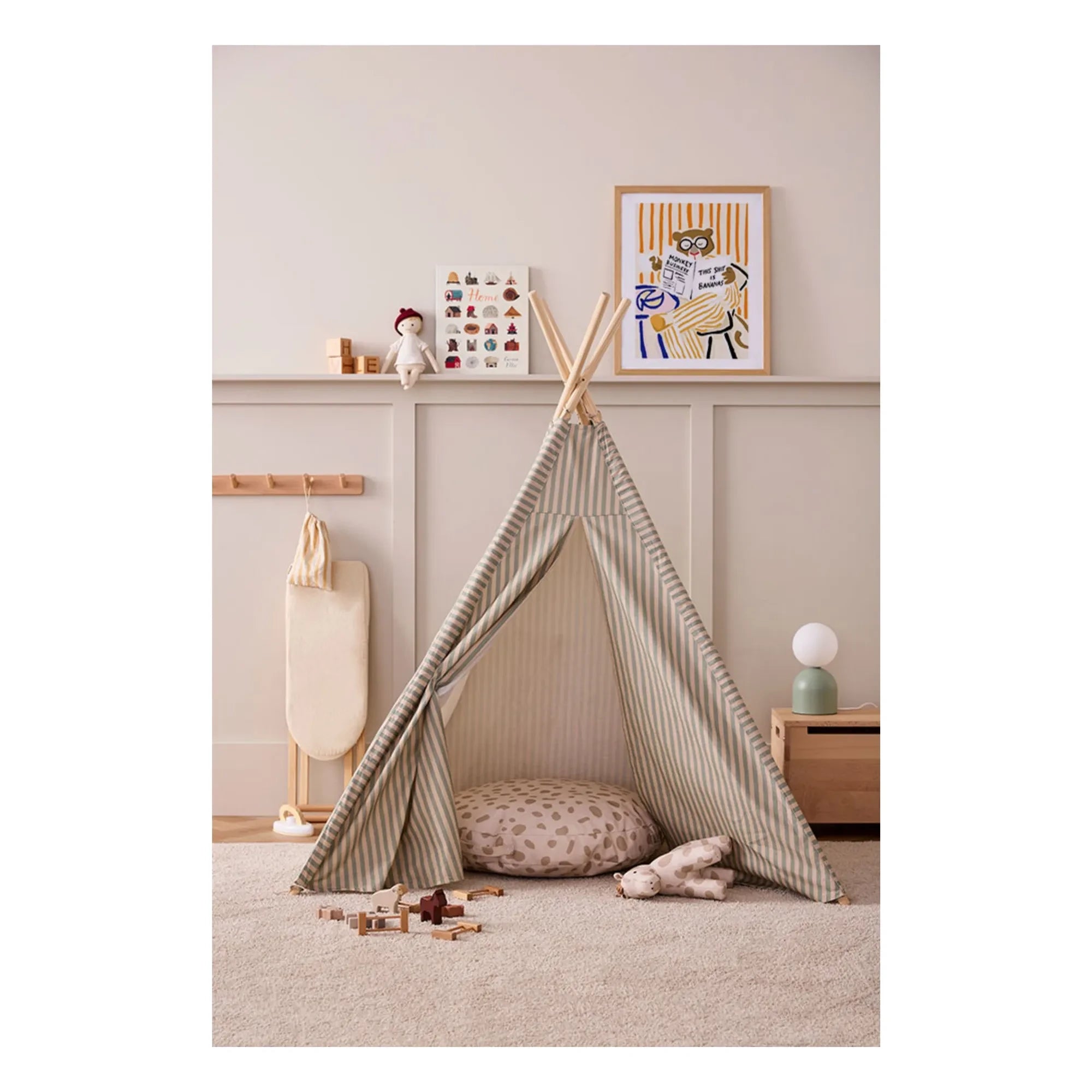 Kid's Concept - Tipi-Zelt | Blau