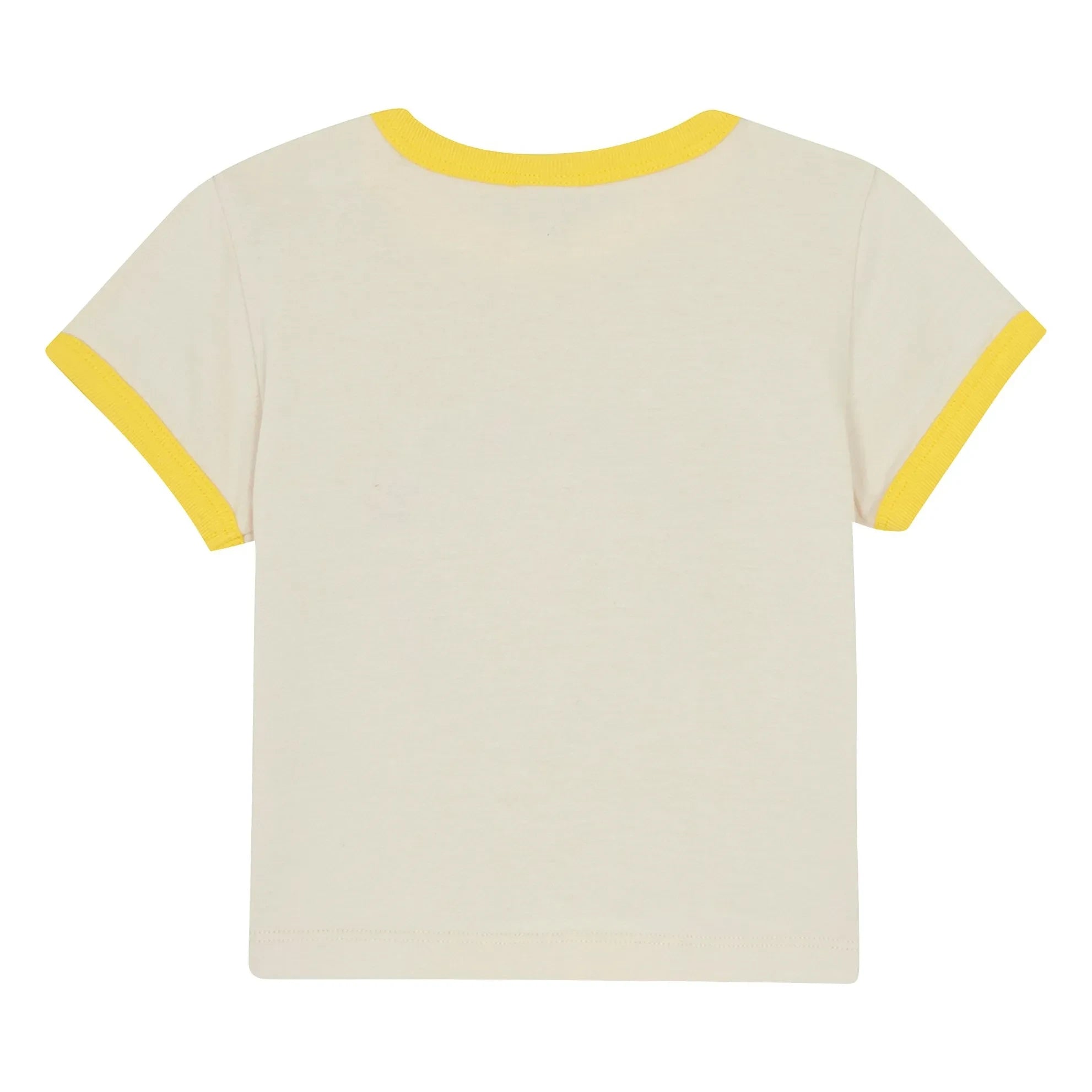 Bonton - Napo Bébé Capsule 25 ans Contrast Tişört | Krem