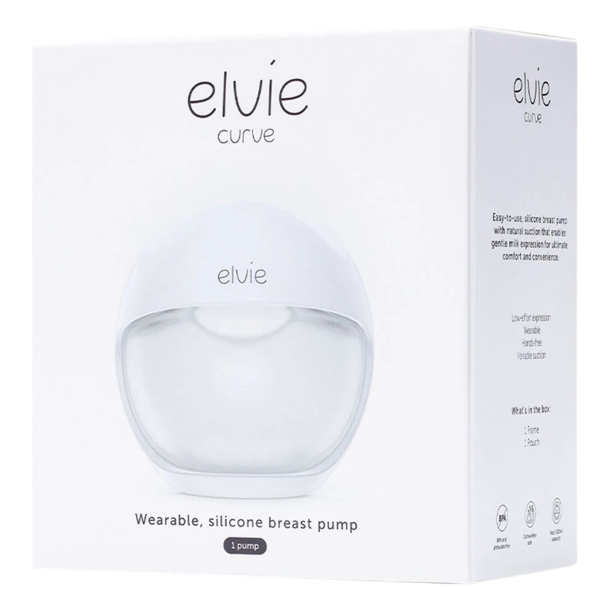 elvie - Elvie Curve - Manuelle Milchpumpe