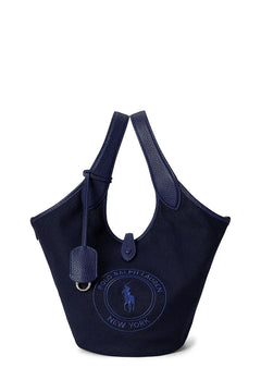 Polo Ralph Lauren pamuklu kadın tote çanta