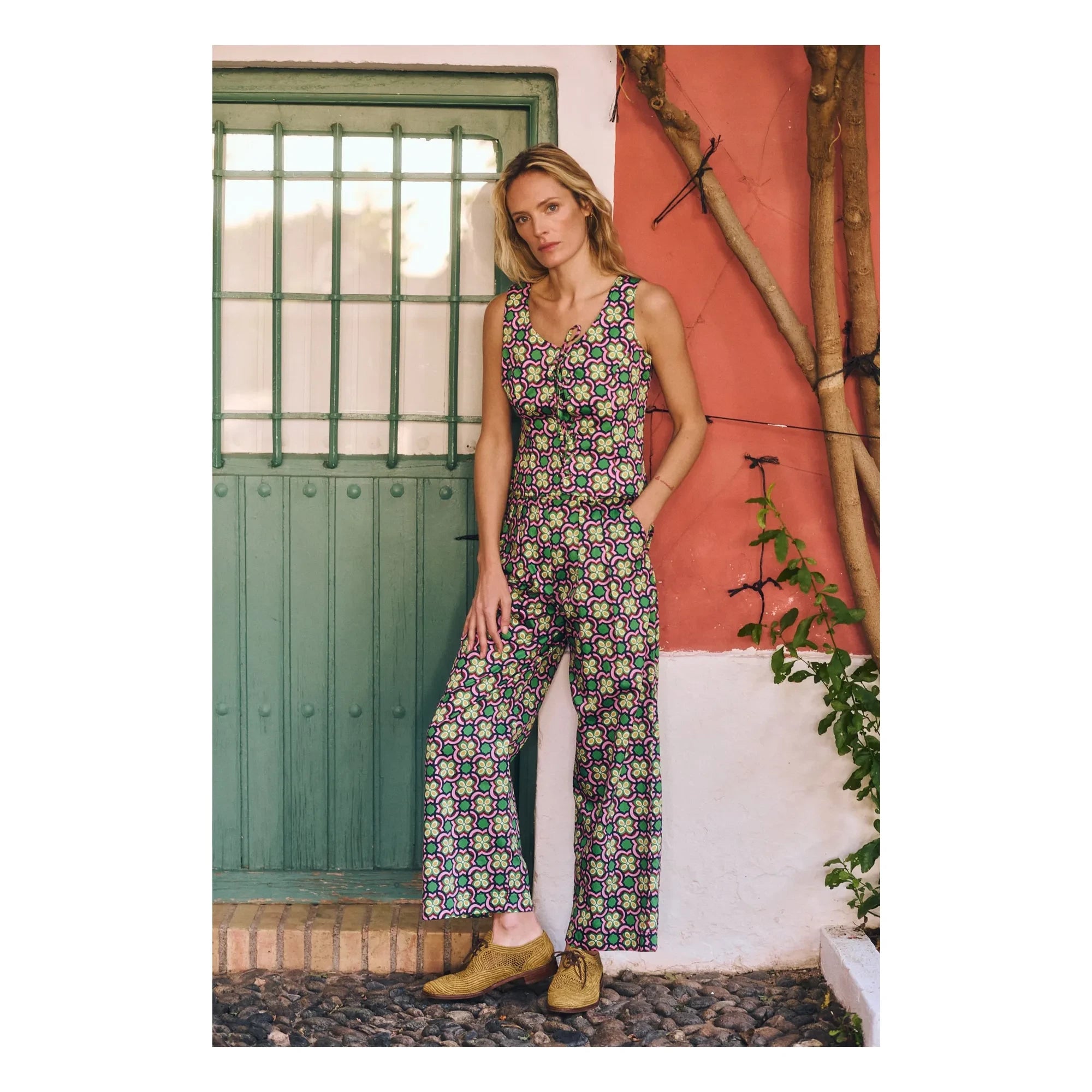 Maria de la Orden - Bowen Baumwoll-Top | Rosa