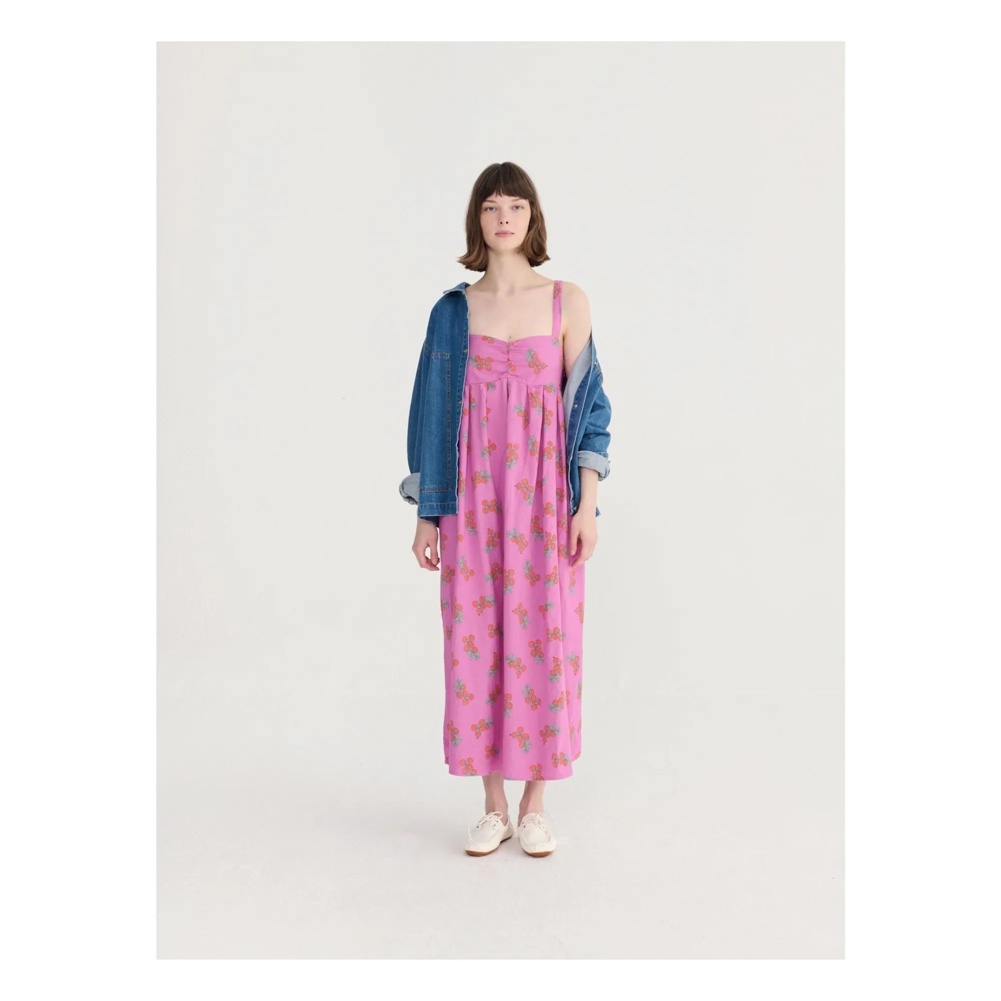 Bobo Choses - Juicy Tomatoes Bio-Baumwollkleid | Lila