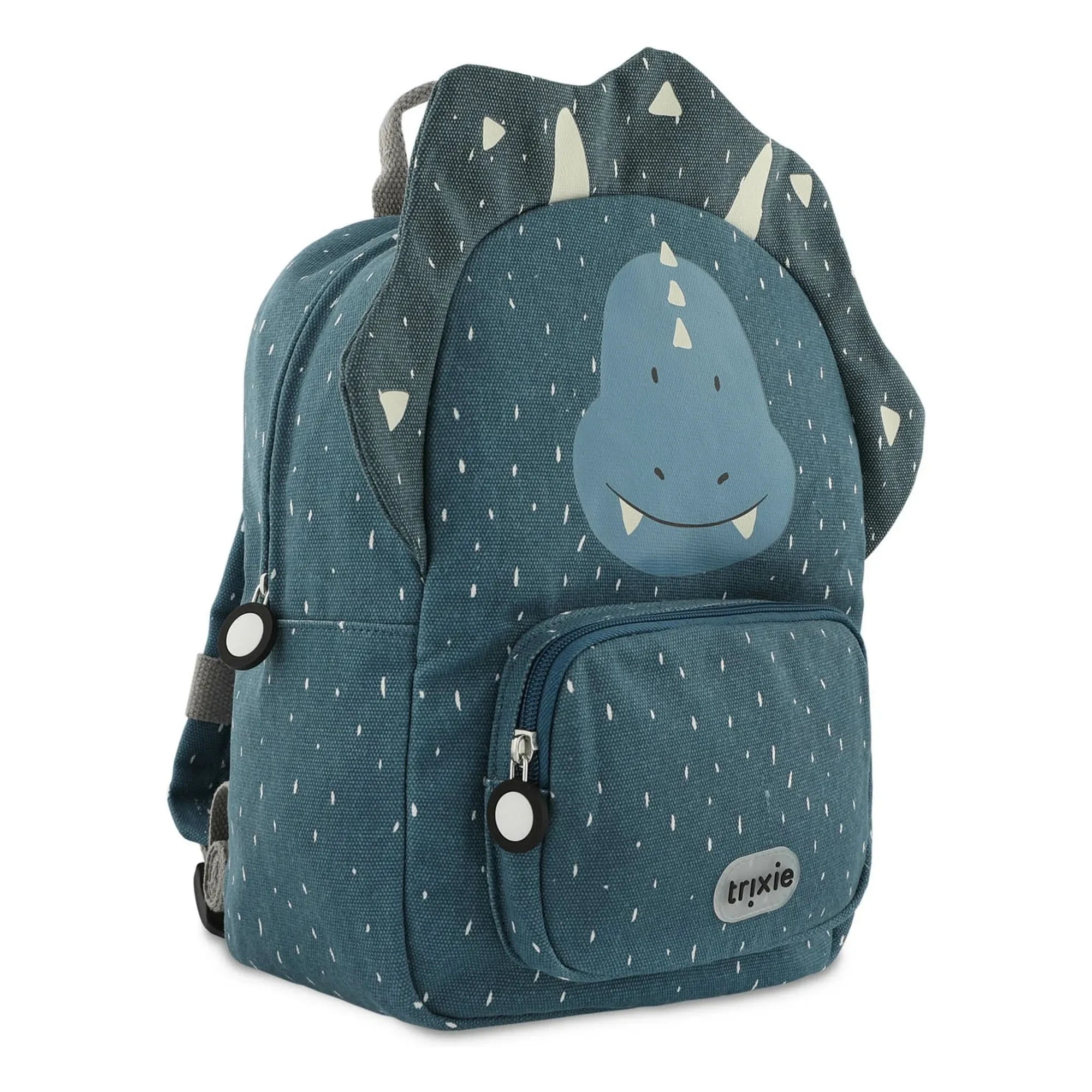 Trixie - Mr. Triceratops Rucksack | Grau-Blau