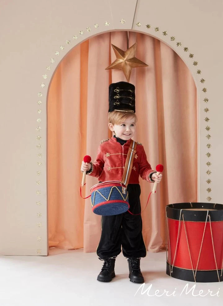 Meri Meri - Gewebtes Papier-Röhrchen und Holz-Stäbchen Tarnung