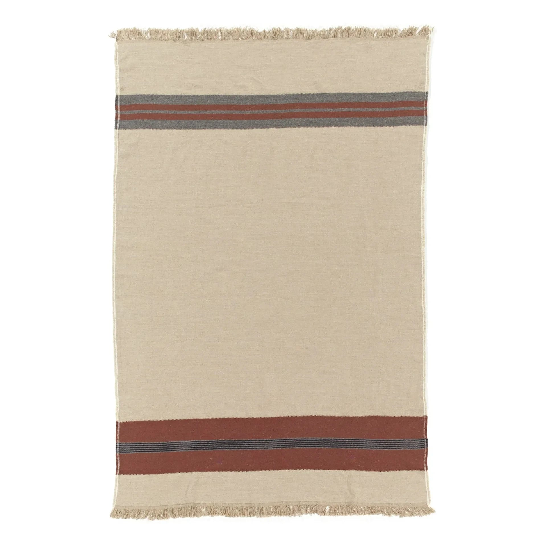 Libeco - Sienna Leinenplaid | Braun