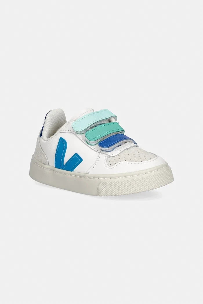 Veja Small V-10 çocuk deri spor ayakkabı