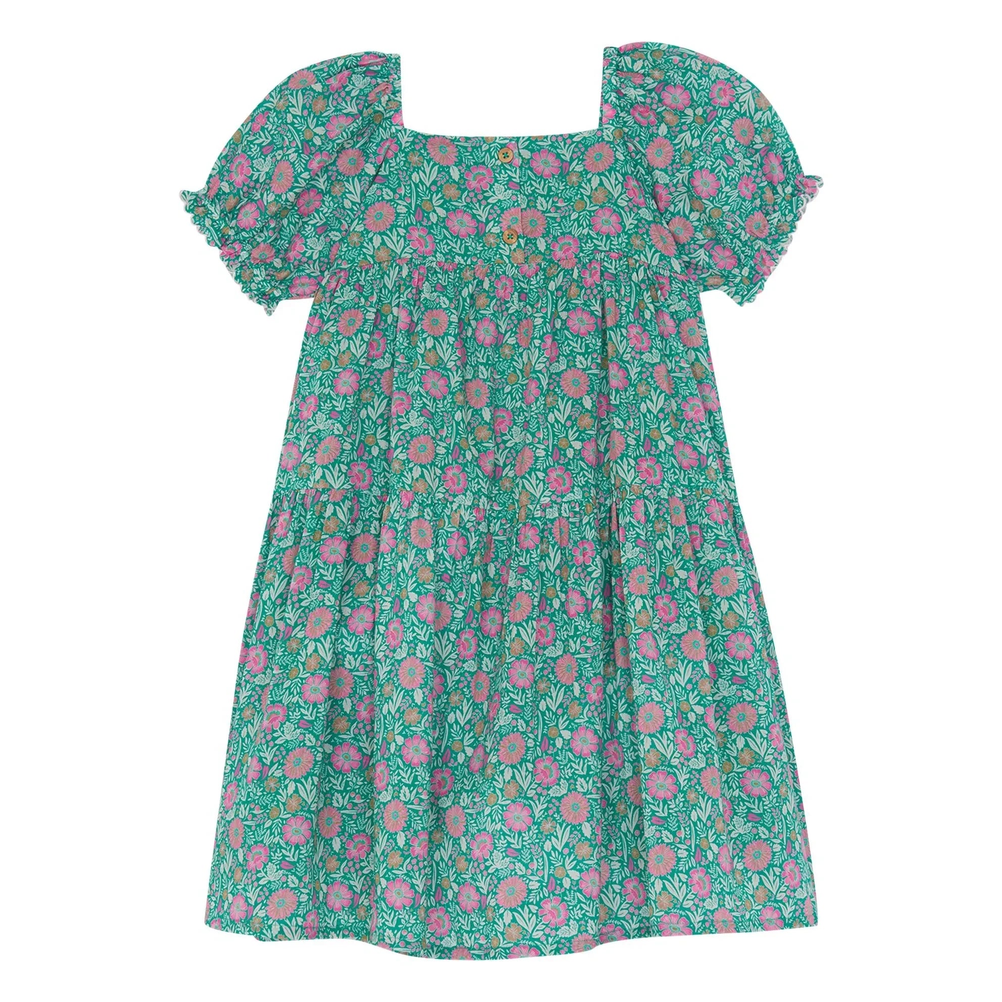 Bonton - Georgette Blumenkleid | Lila