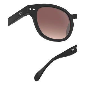 IZIPIZI - Polarisierte Sonnenbrille #C | Glänzend Schwarz