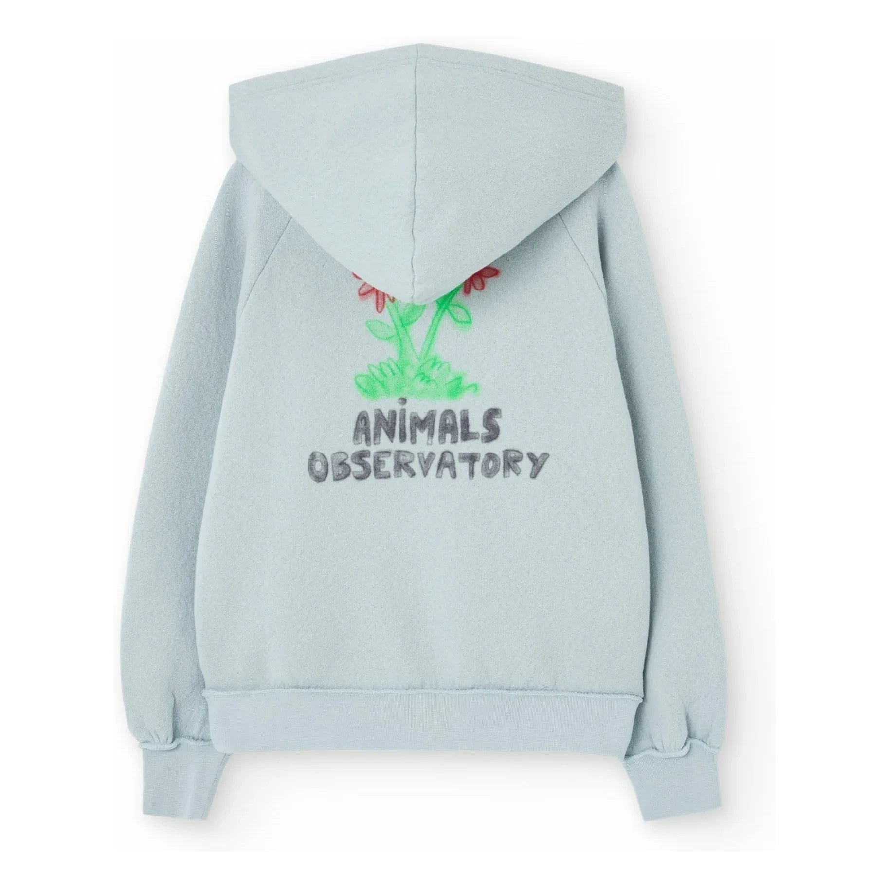 The Animals Observatory – Sweatshirt mit Biber-Logo | Hellblau