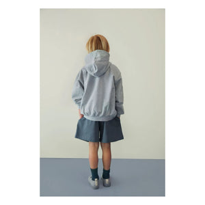 Gray Label - Reißverschluss-Sweatshirt aus Bio-Baumwolle | Grau meliert