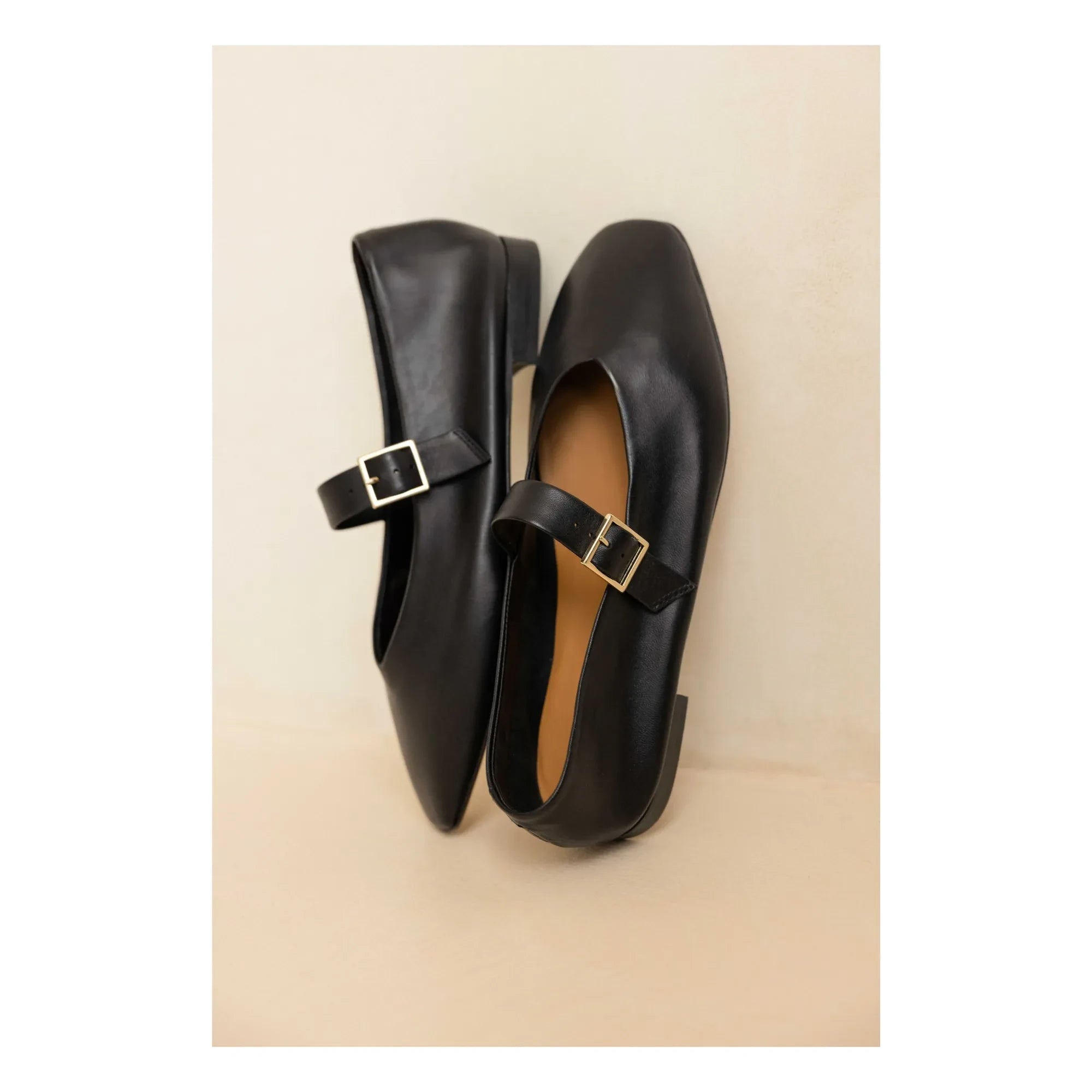 Bobbies - Babet Ouna Leder | Schwarz