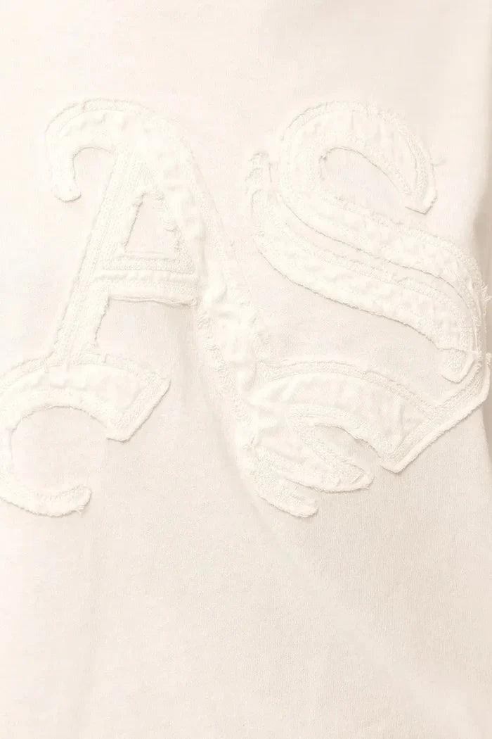 AllSaints Damen-Baumwoll-T-Shirt INSIGNIA