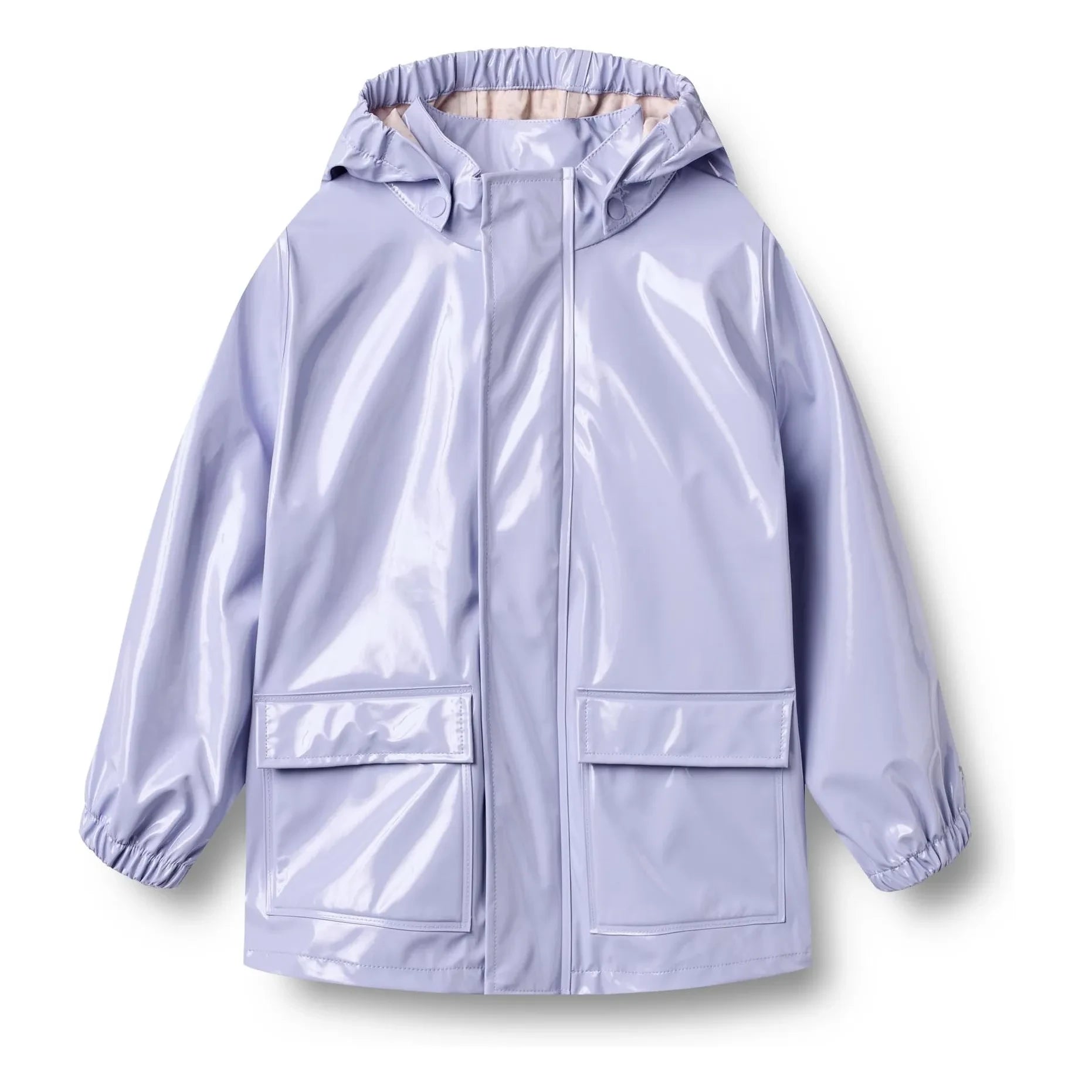 Wheat - Ollo Waxed Recycled Fibre Wasserdichte Jacke | Lila