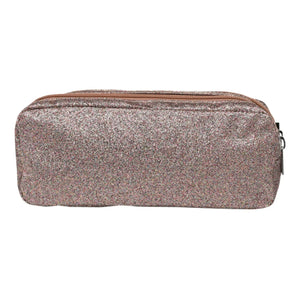 Caramel & Cie - Zweifach Pailletten-Tasche | Kupferrot
