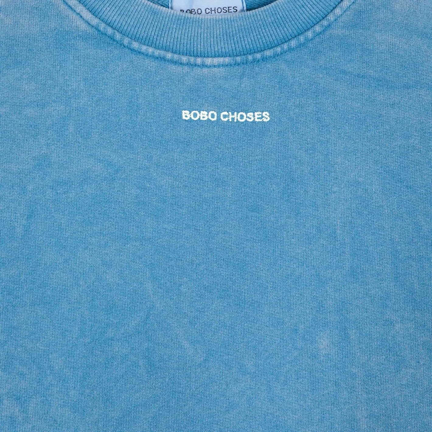 Bobo Choses - Ease Organik Pamuk Sweatshirt | Mavi