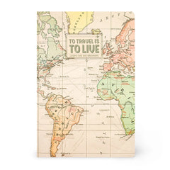 Legami - A5 Lined Defter ile Illustrated Hard Kılıf - Seyahat