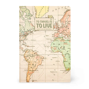 Legami - A5 Lined Defter ile Illustrated Hard Kılıf - Seyahat