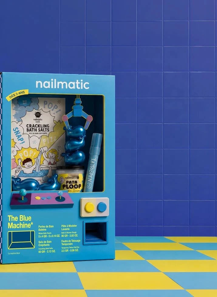 Nailmatic Kids - Farbenmaschine Geschenkset | Blau