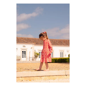 Paloma Collection - Rosa Futterkleid - Kinderkollektion | Rosa