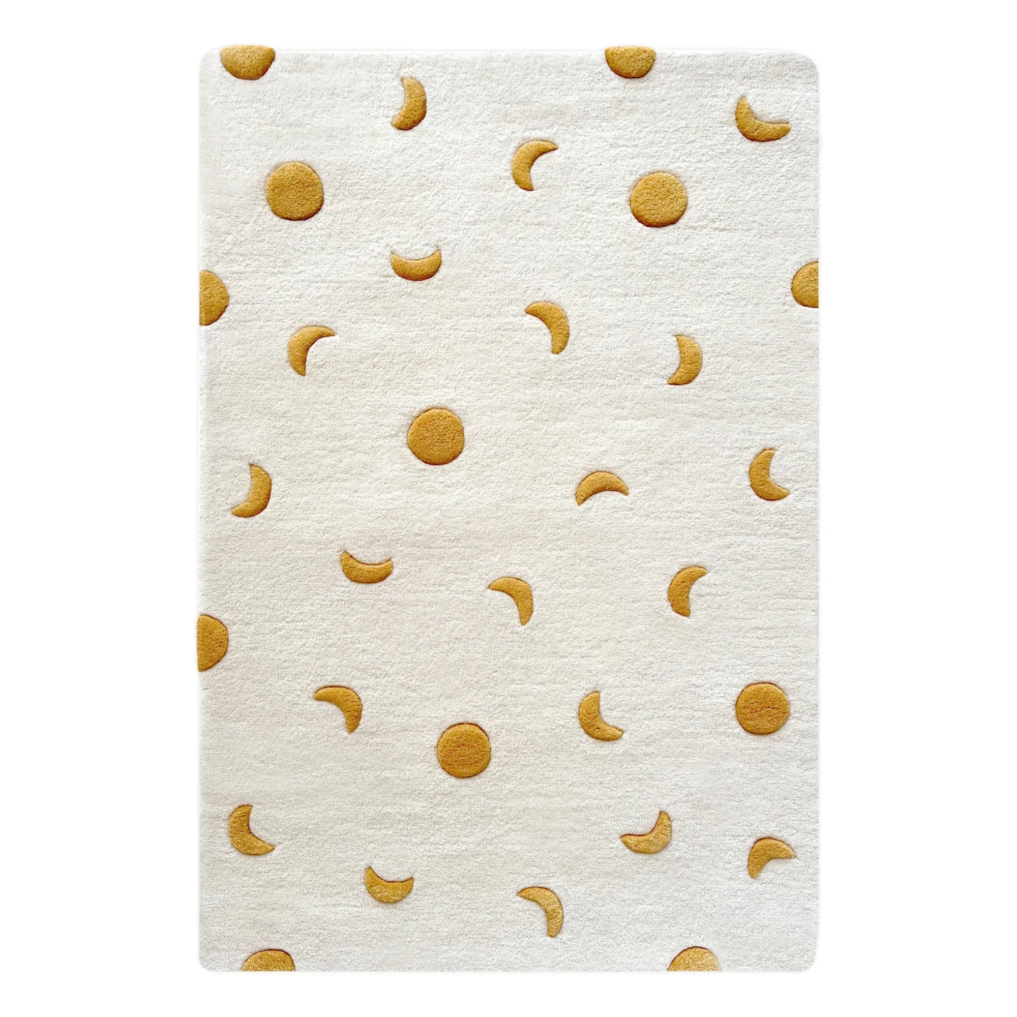 Maison Deux - Wollteppich Mond | Gold