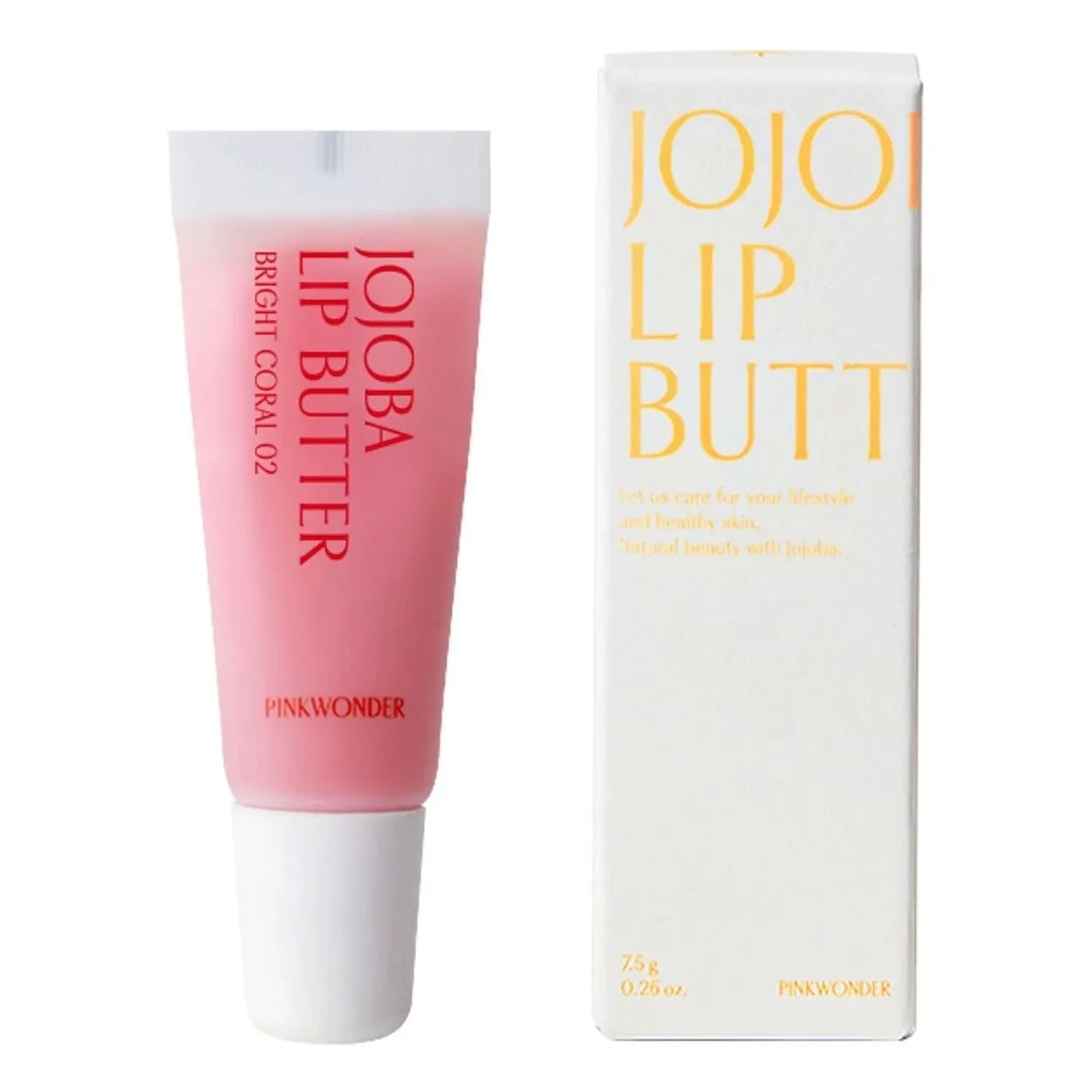 PINKWONDER - Jojoba Lippenbalsam | Glänzende Koralle