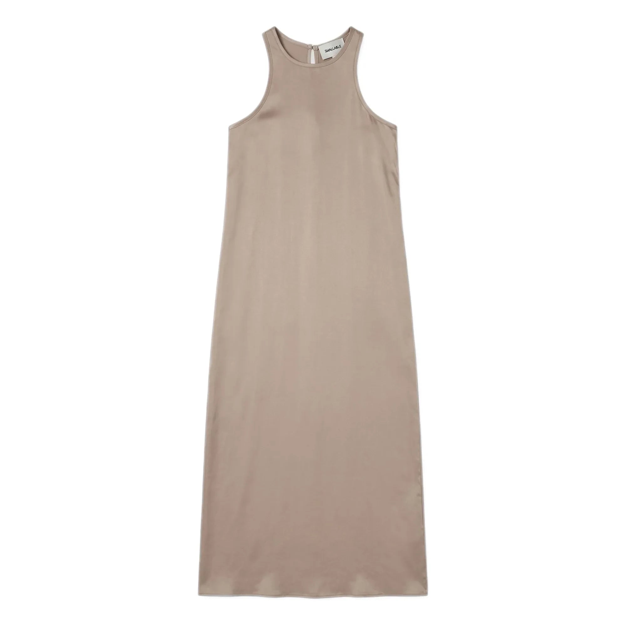 Smallable Woman - Zelie Satin Kleid | Beige Rosa