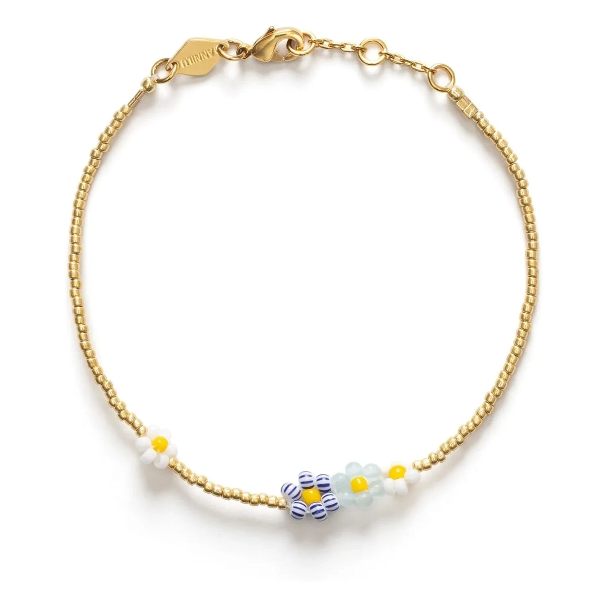 Anni Lu - Bluebell Bloom Armband | Blau