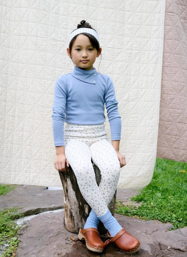 Soor Ploom - Calico Leggings | Himmelblau