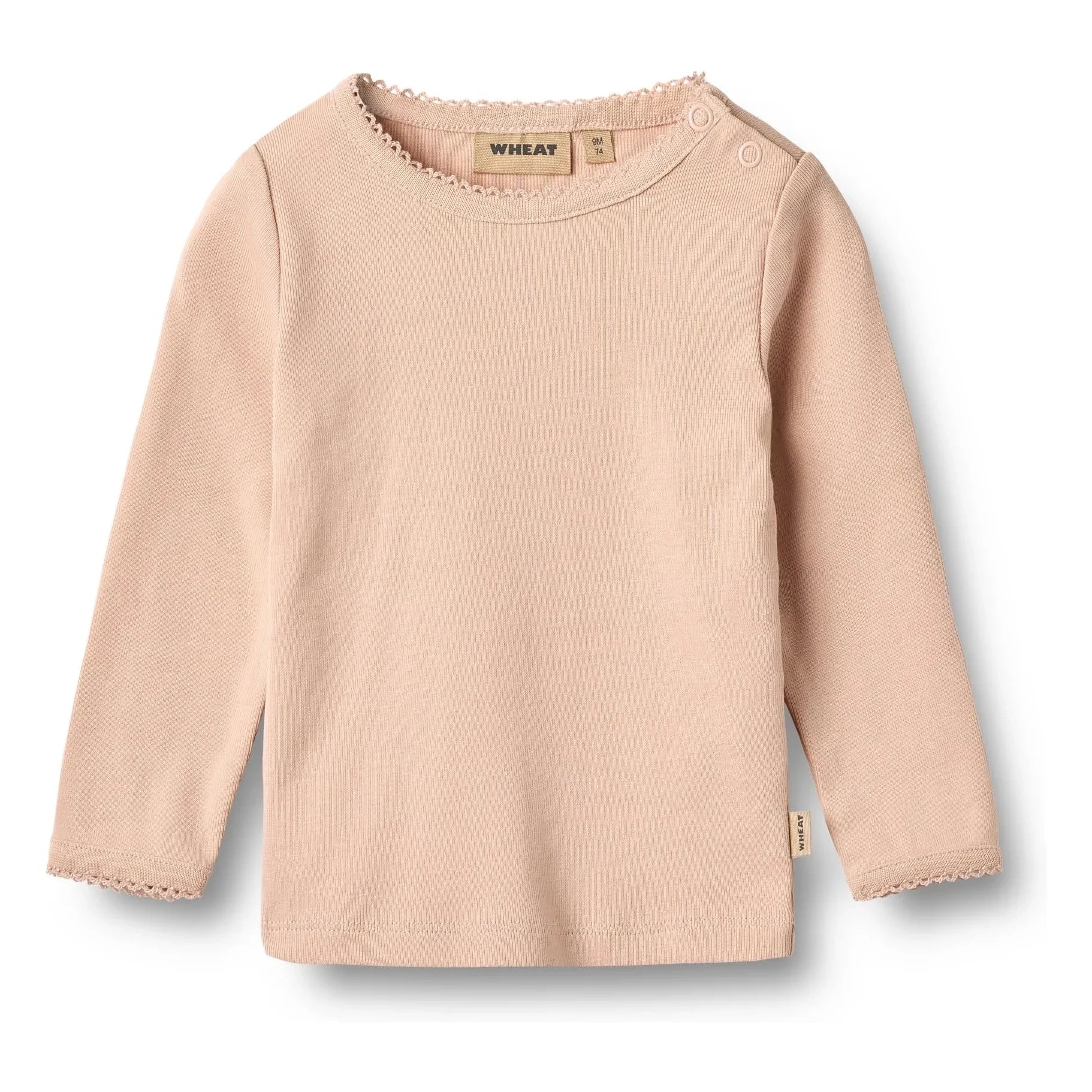 Wheat - Belis Bio-Baumwoll-T-Shirt | Pink