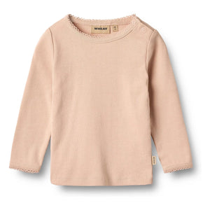 Wheat - Belis Bio-Baumwoll-T-Shirt | Pink