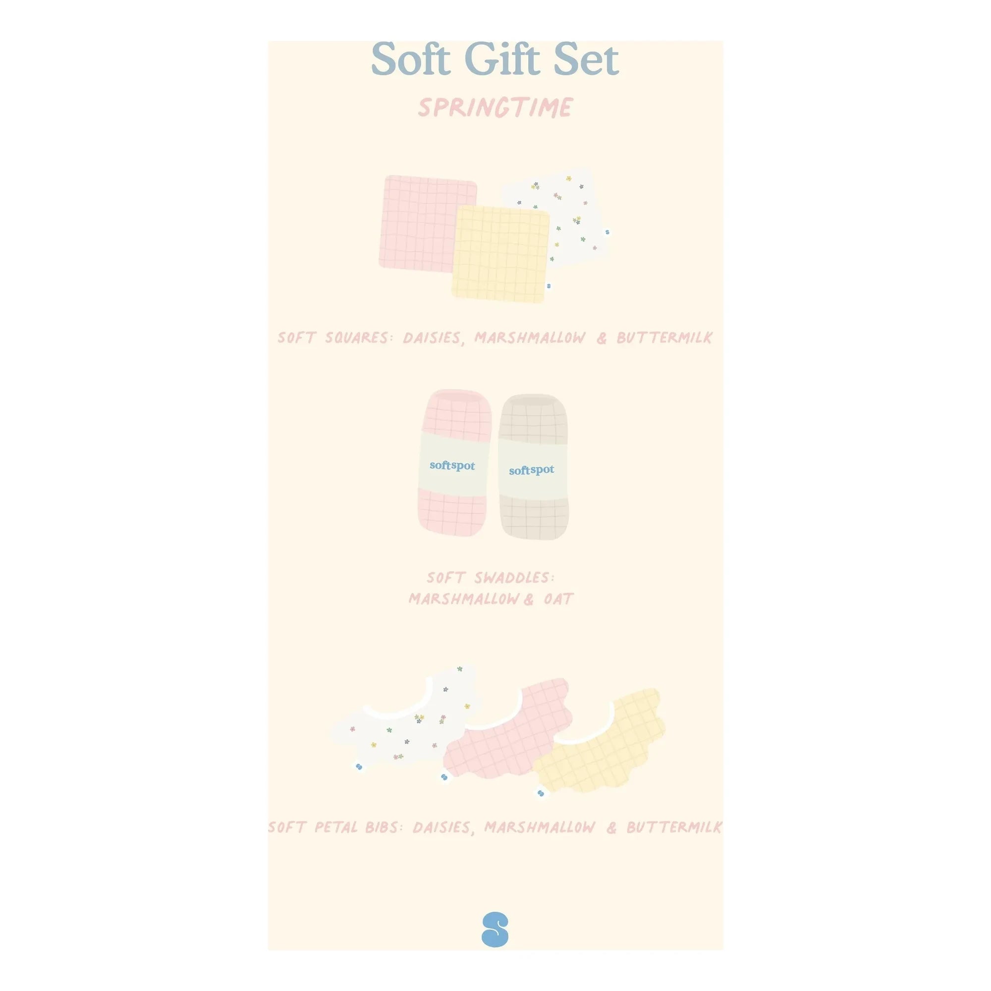 Soft Spot – Geschenkset zur Frühlingsgeburt | Ecru