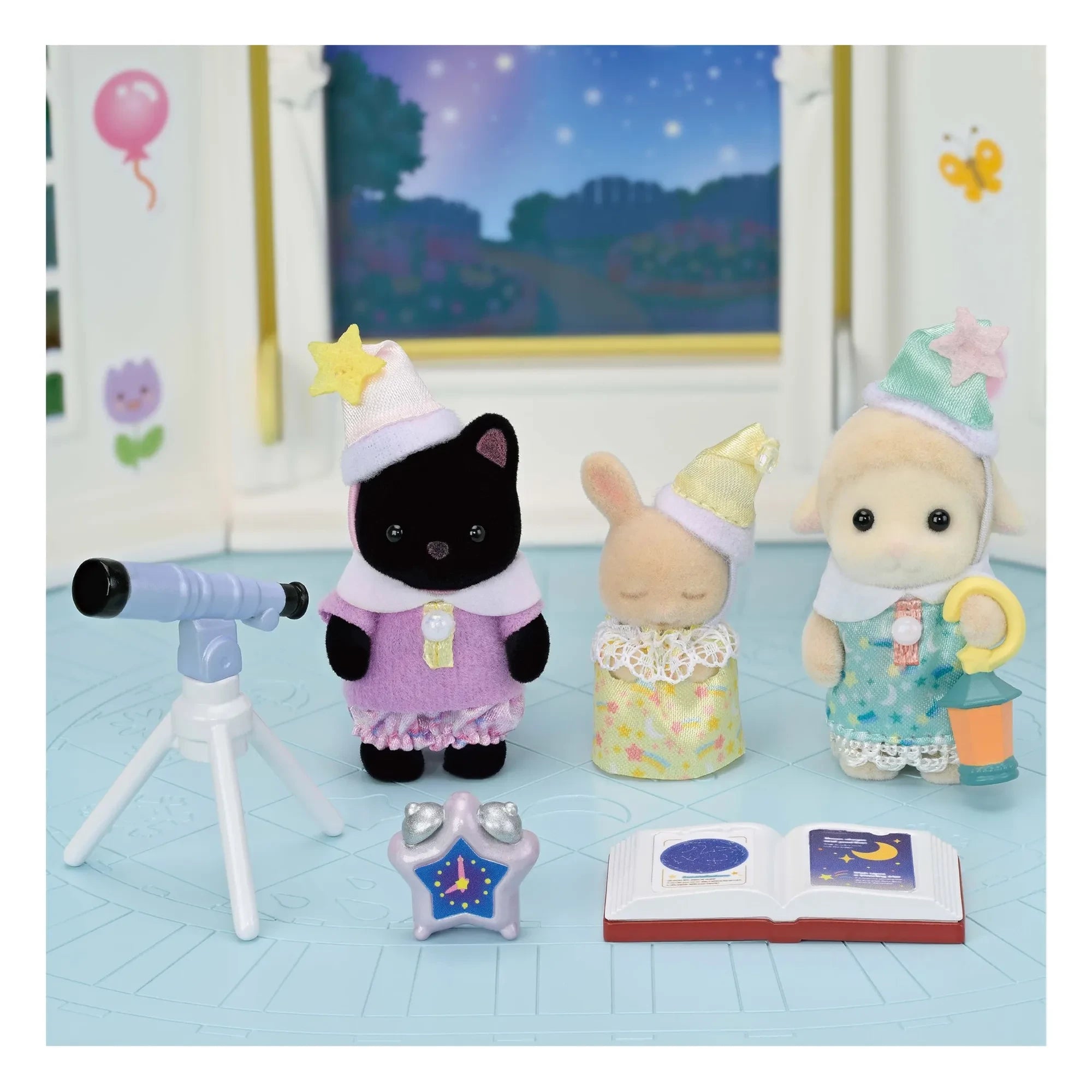 Sylvanian Families - Pyjama-Party-Babys (3er-Set)