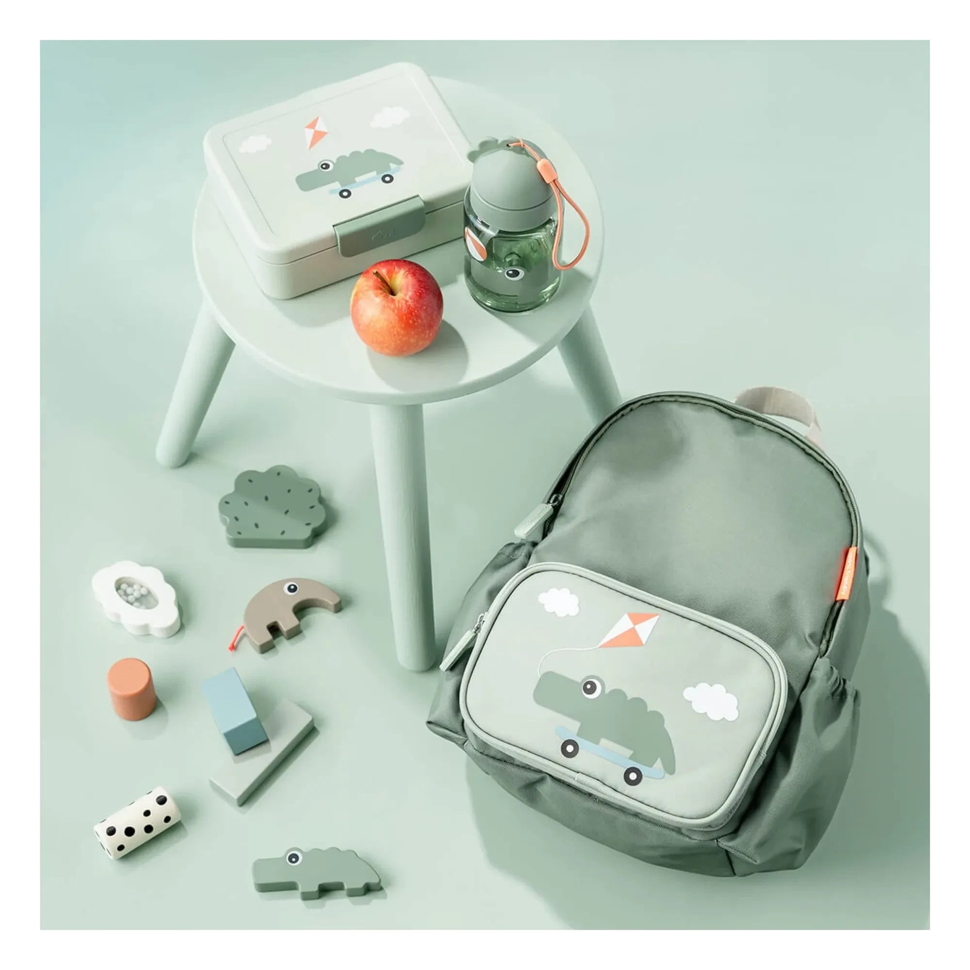 Done by deer - Spielplatz-Rucksack | Grün