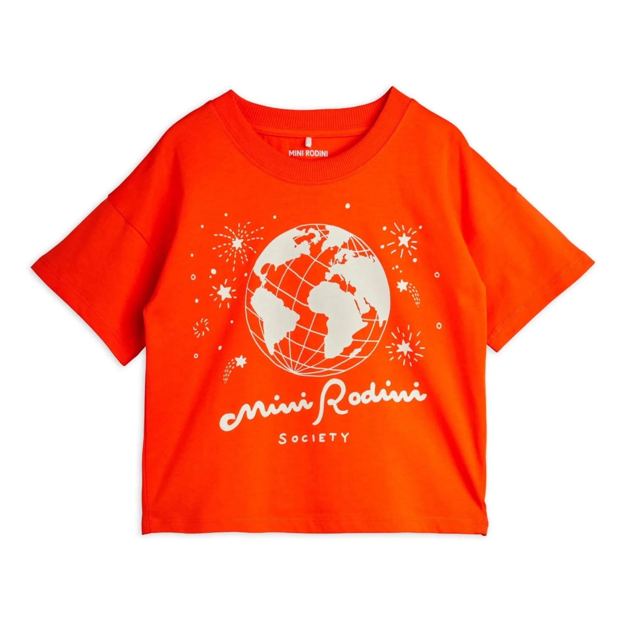 Mini Rodini - Mini Rodini T-Shirt aus Bio-Baumwolle | Rot