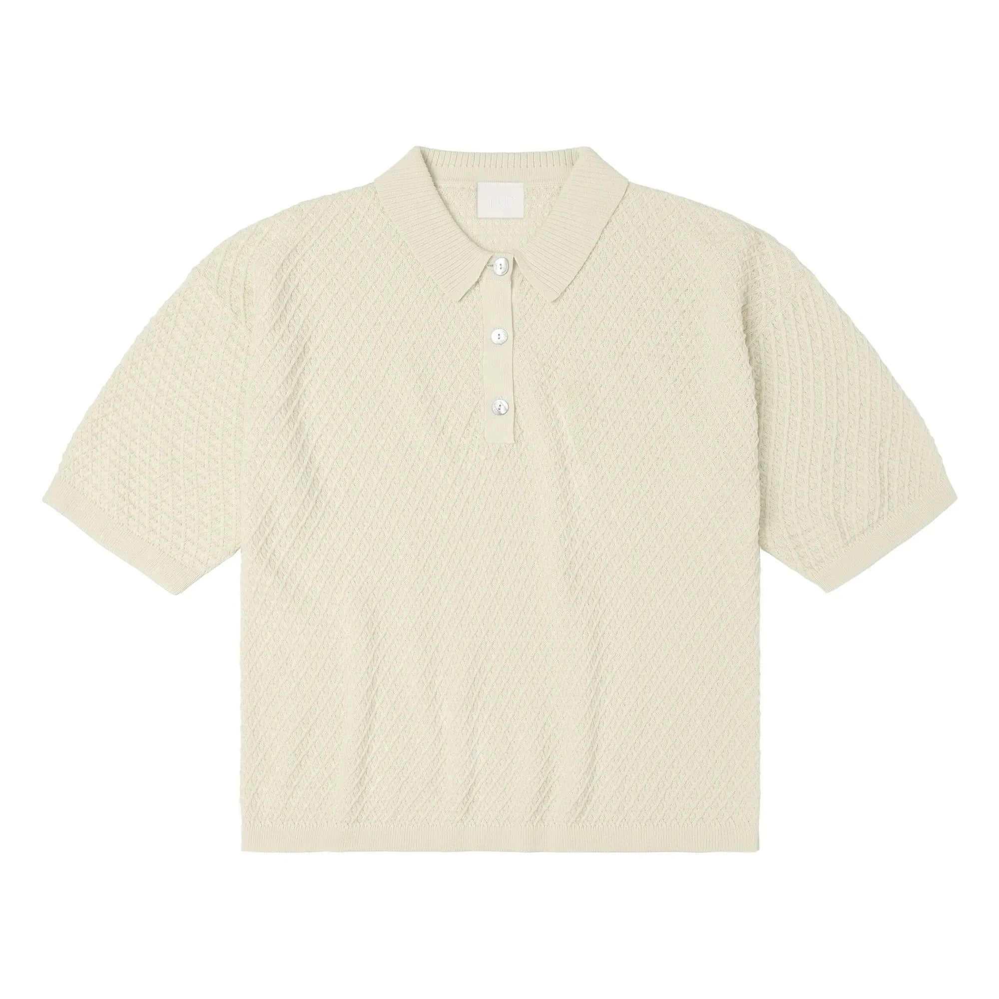 FUB - Polo High Twist | Ecru