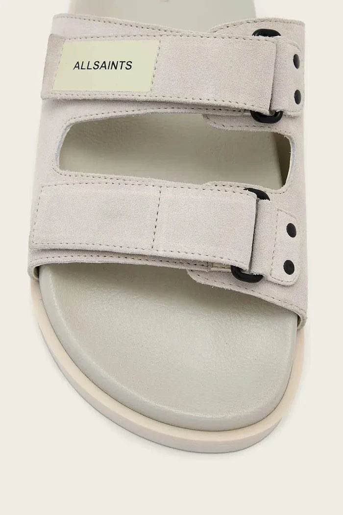 AllSaints Erkek Vizon Süet Vex Sandal