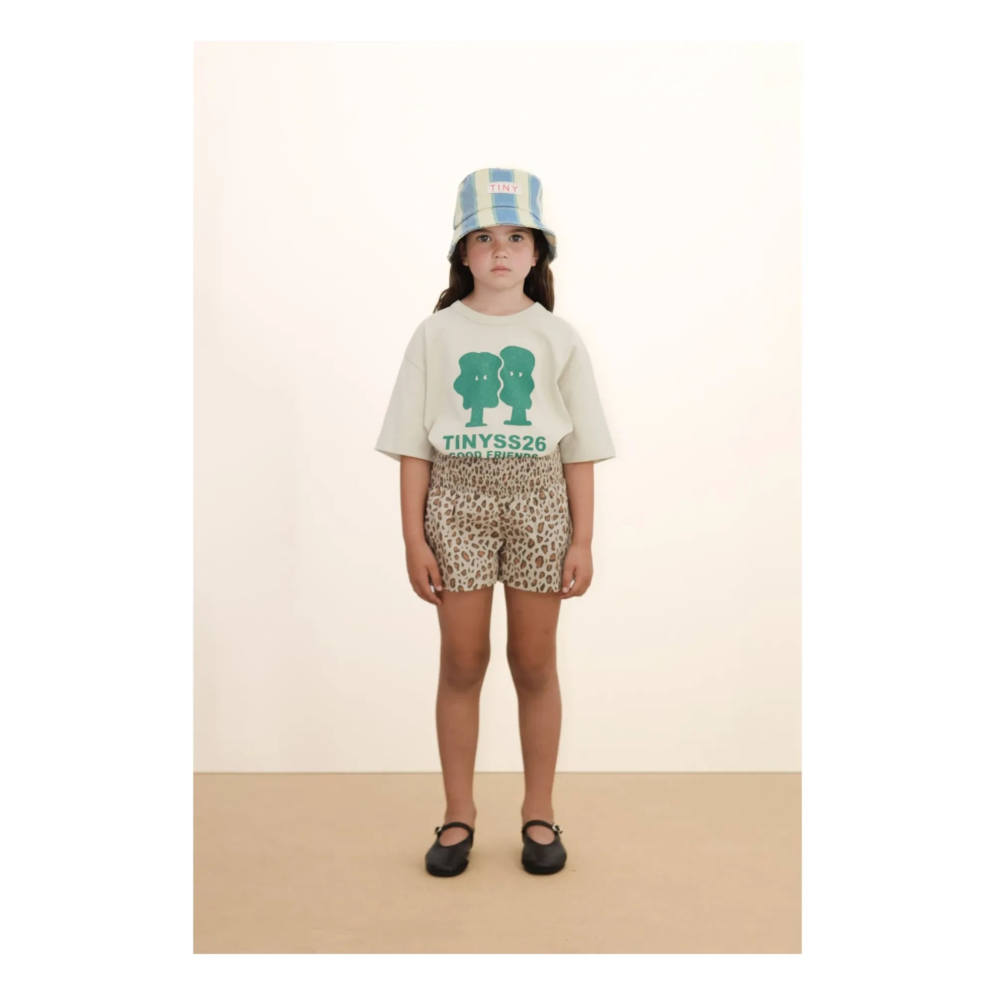 Tinycottons - Leoparden-Shorts | Braun