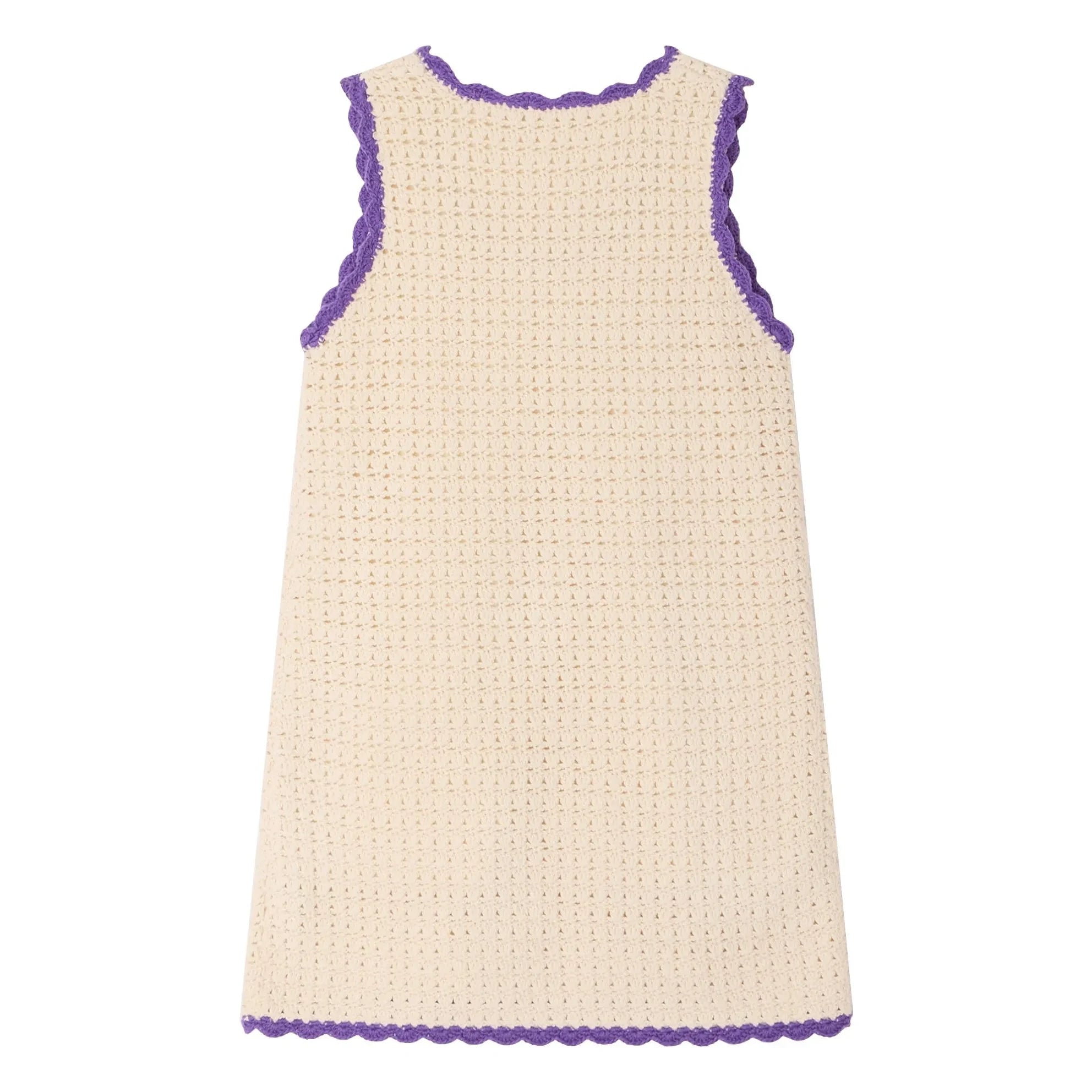 Bonpoint - Lali Strickkleid | Ecru