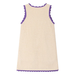 Bonpoint - Lali Strickkleid | Ecru