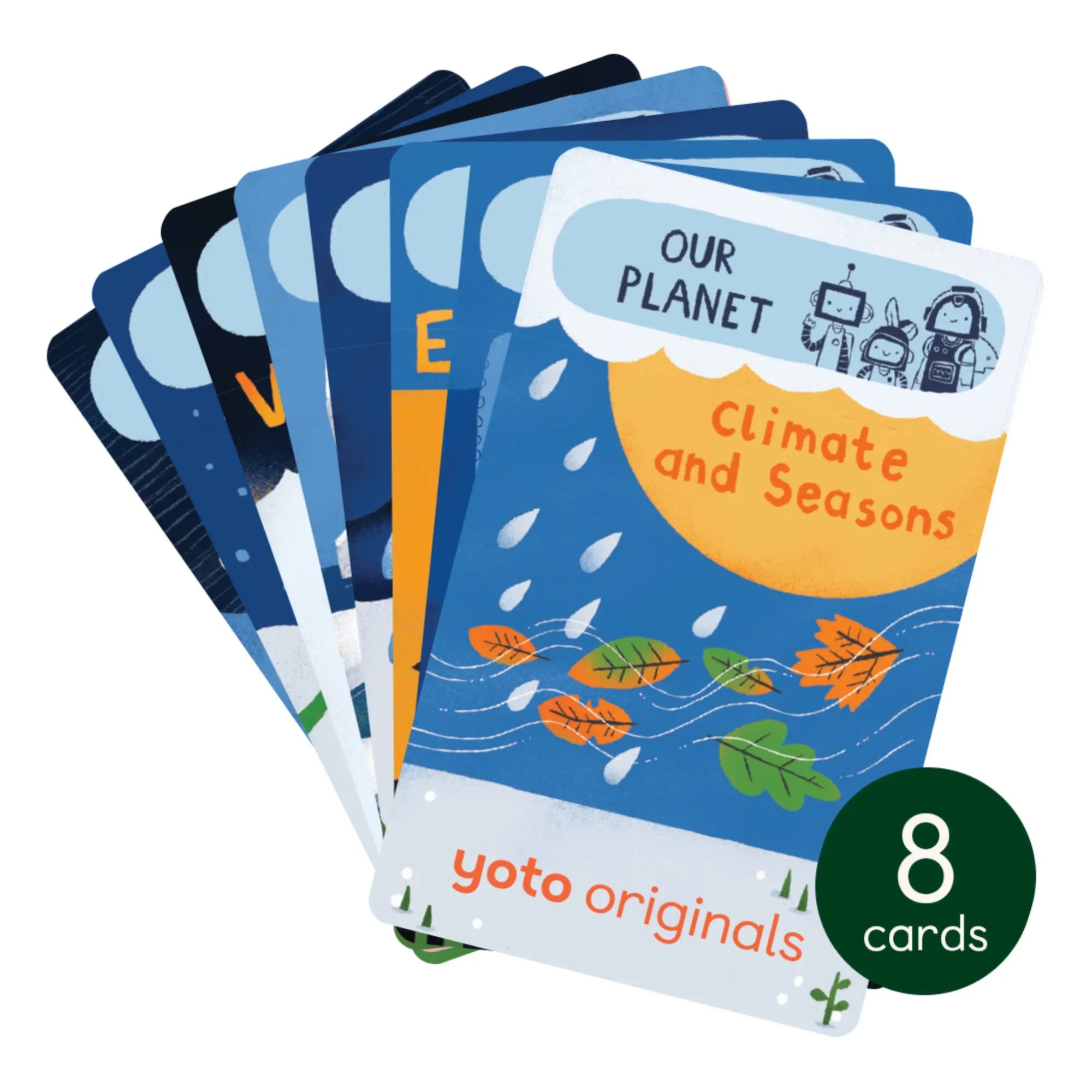 Yoto Player - Yoto Unser Planet Karten - 8er Pack