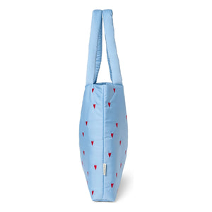 Studio Noos - Puffy Hearts Mama Tasche | Hellblau