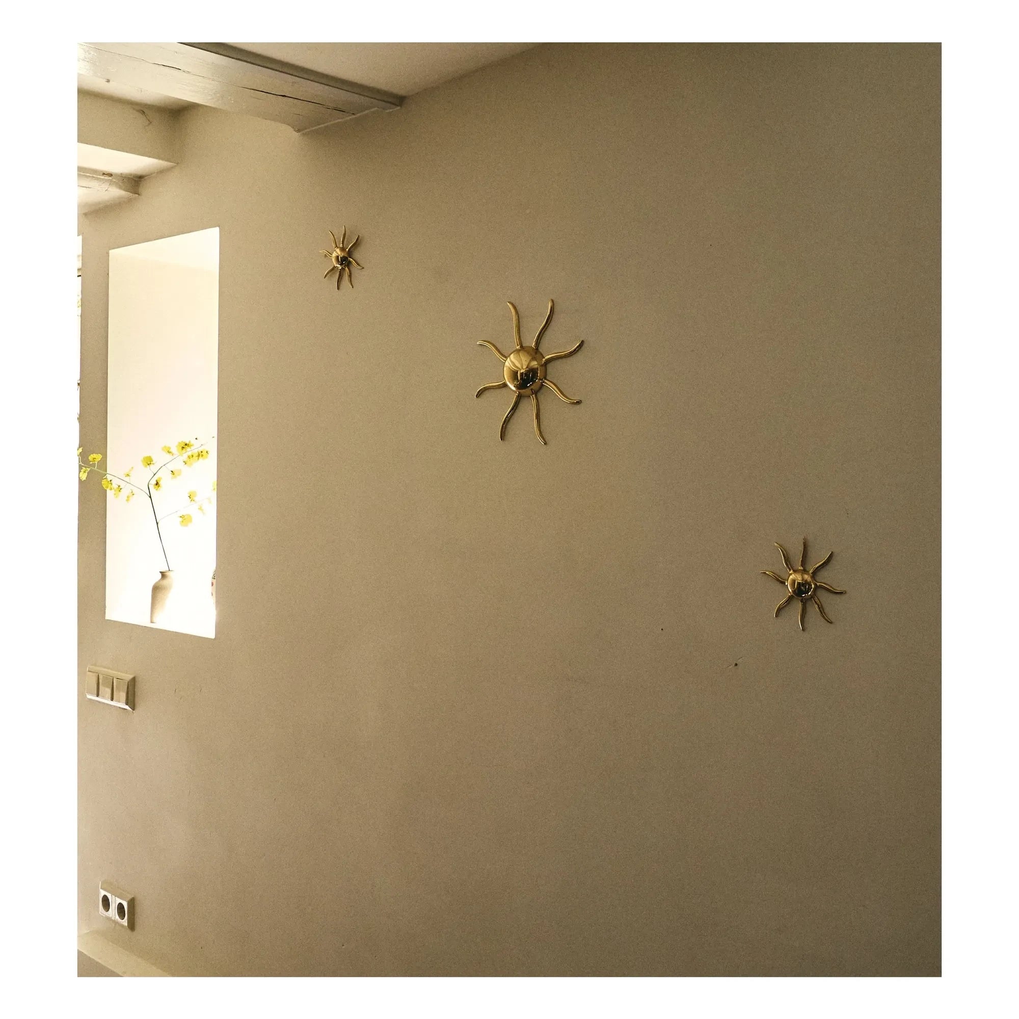 Anna + Nina - Sunny Wanddekoration | Gold