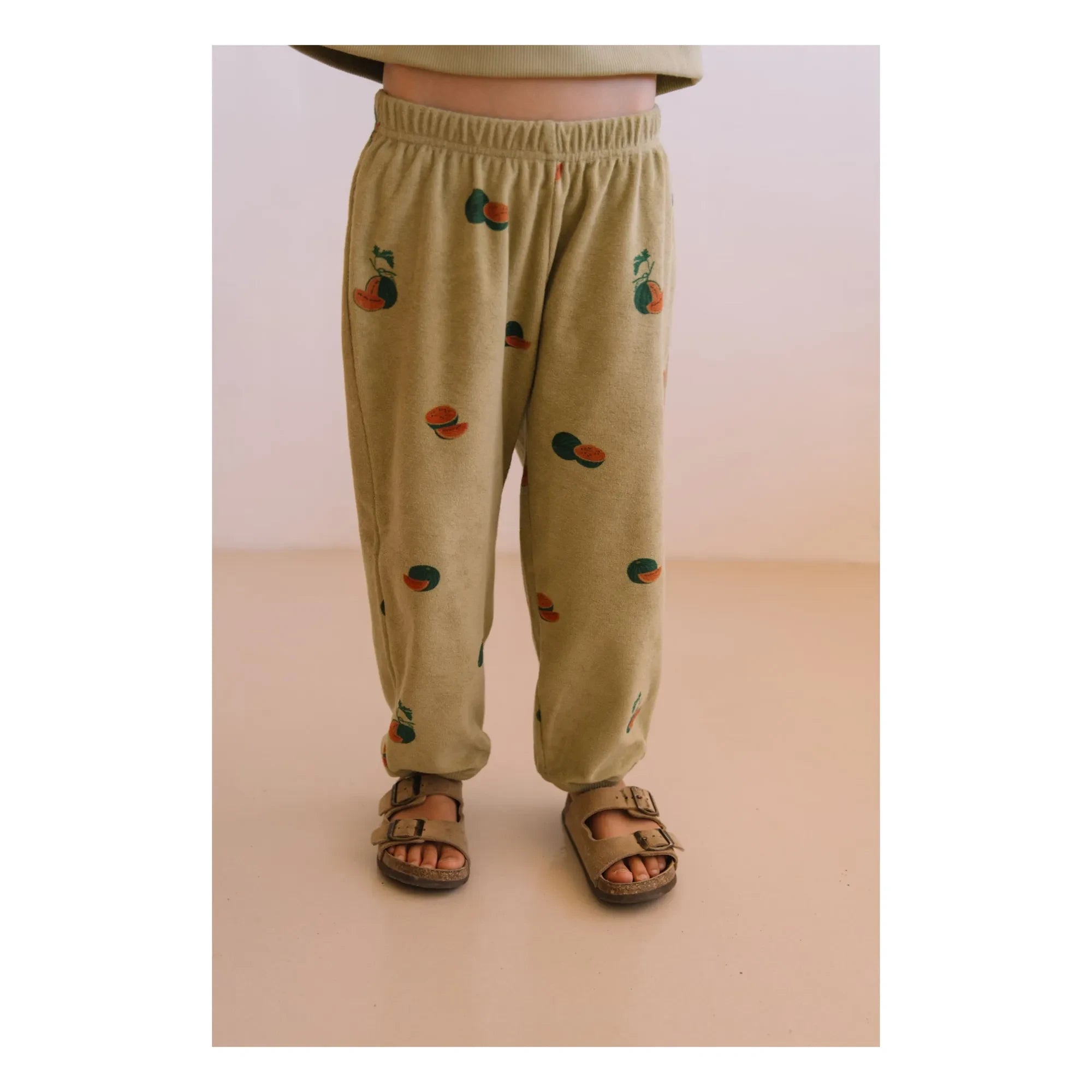 Studio Bohème - Porgy Karpuz Bio-Baumwoll-Frottee-Hose | Khaki